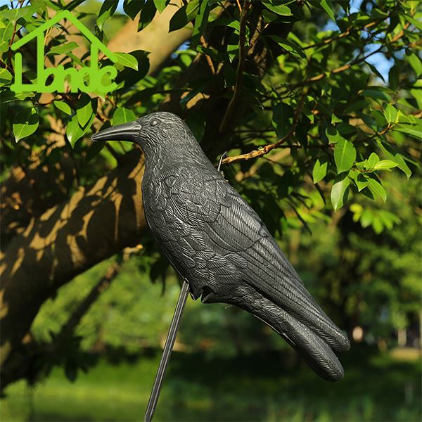 Plastic Hunting Flocking Crow5