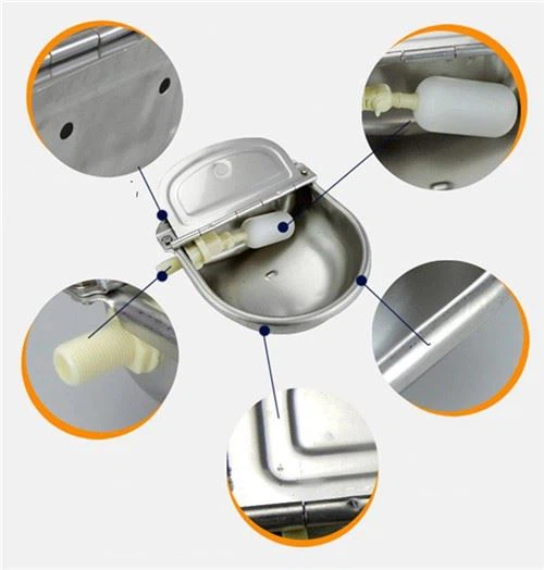 Tazza tax-Xorb Awtomatiku tal-Baqar tal-Azzar Stainless Steel