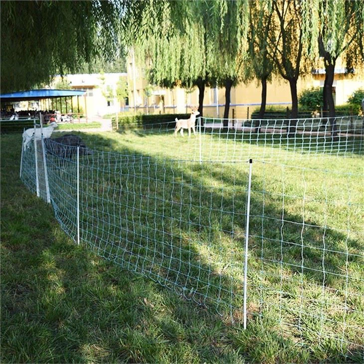 Electric Fence Netting 14 Posts Green