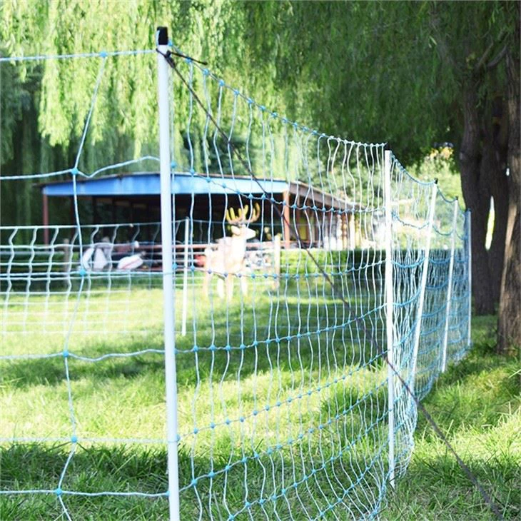 Electric Fence Netting 14 Posts Green