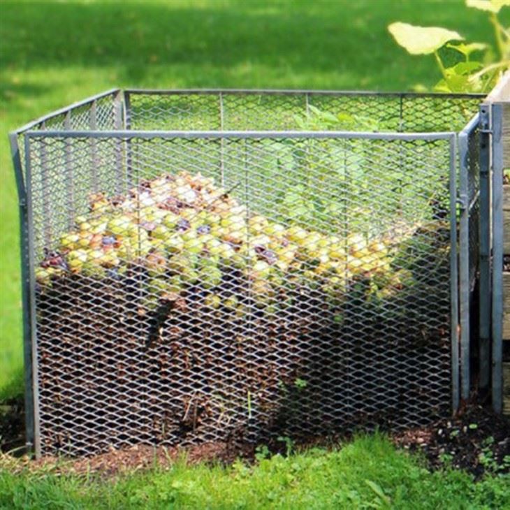 Best Selling Expanded Metal Lath Mesh Compost Bin